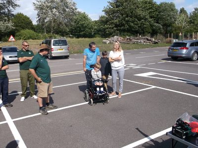 Photograph from the 2013/14 charity events