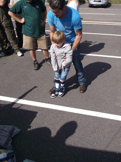 Photograph from the 2013/14 charity events